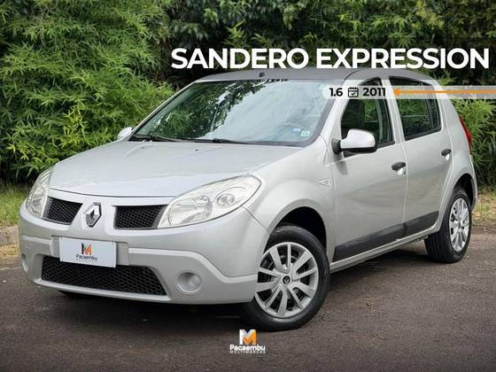 RENAULT SANDERO 1.0 EXPRESSION 16V FLEX 4P MANUAL RENAULT SANDERO 1.0 EXPRESSION 16V FLEX 4P MANUAL